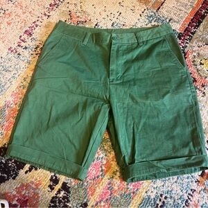 Giordano men’s shorts green size 33”